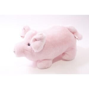America Wego, Pig, Plush, 2380, Pink, Stuffed Animal, Vintage, ~ 260107-WH 890